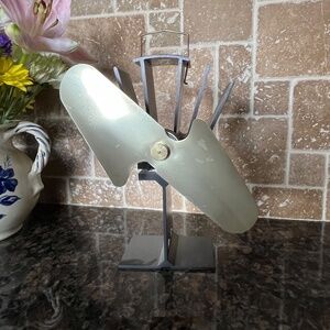 Carframo Ecofan Original Wood Stove Fan Gold Blade